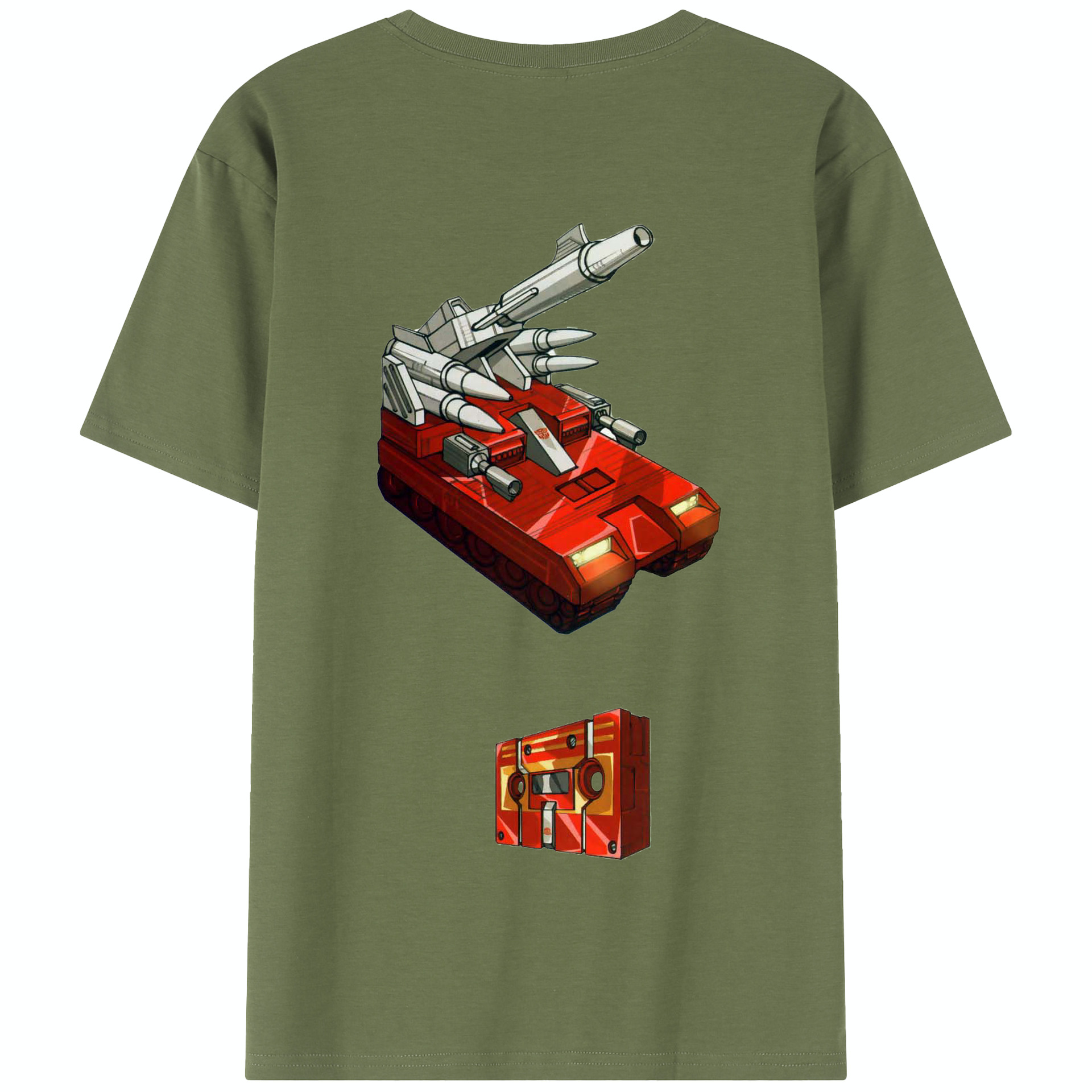 （画像用）  綿100％半袖Tシャツ（背面プリント）
